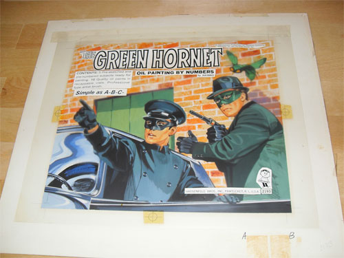 green hornet original art