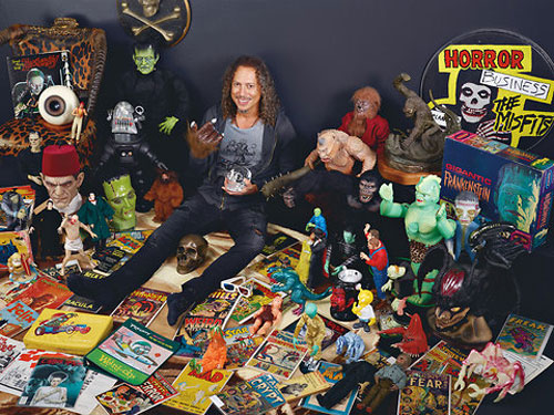 Metallica's kirk hammett's pop culture monster collection