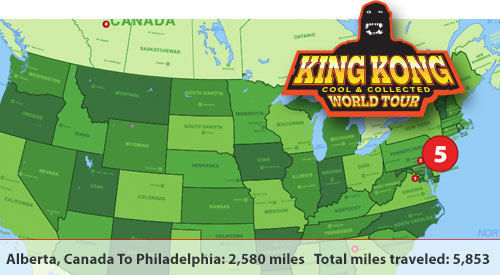 king kong world tour 