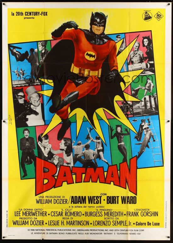 BATMAN 1966 11x17 Framed Movie Poster by Wallspace