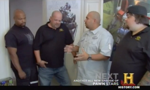 pawn stars transformers collection