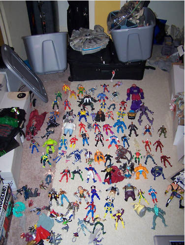action figure collection on ebay
