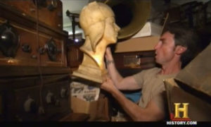 american pickers psychic pickings Lindbergh bust