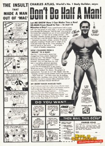 vintage charles atlas ad