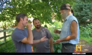 american pickers frank hippy Tom