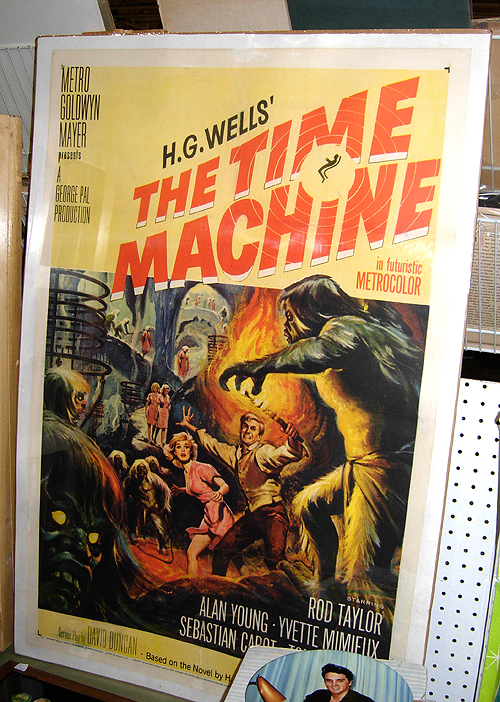 dc big flea time machine poster