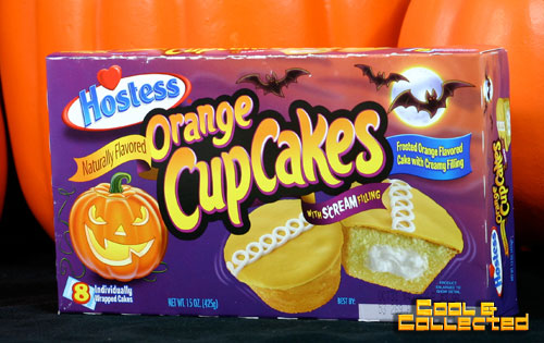 halloween orange cupcakes