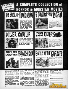 horror monster movie ad 1
