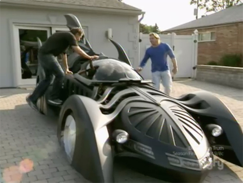hollywood treasure - Batmobile replica