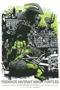 mondo tmnt teenage mutant ninja turtles poster