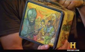 american pickers - keep out - planet of the apes lunchbox