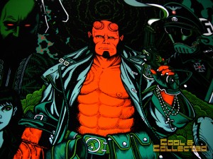 mondo hellboy poster - Guillermo Del Toro