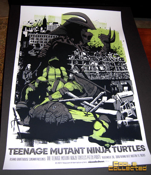 Mondo Teenage Mutant Ninja (TMNT) poster 