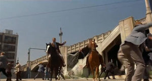 Anchorman - homage to the Planet of the Apes