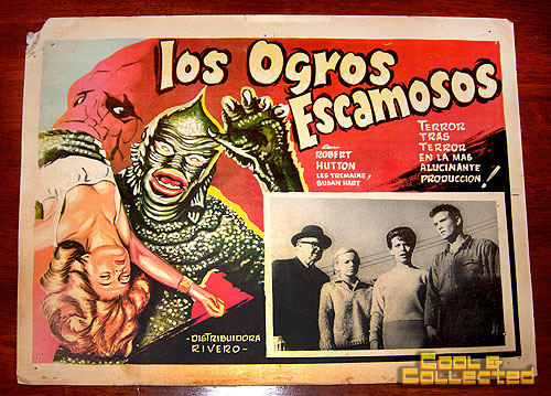monster movie Mexican lobby card 