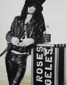Slash from Guns n Roses and Velvet Revolver