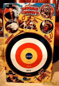 Marx Hopalong Cassidy target game