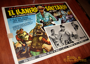 Lone Ranger Mexican lobby card