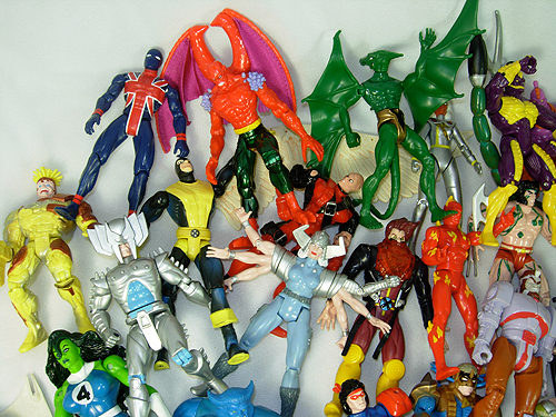 big lot of marvel action figures for sale