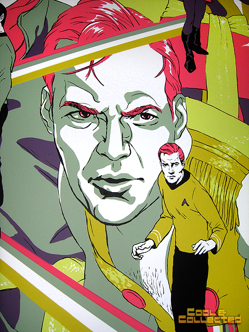 Mondo - Star Trek "Mirror Mirror" poster - Captain Kirk
