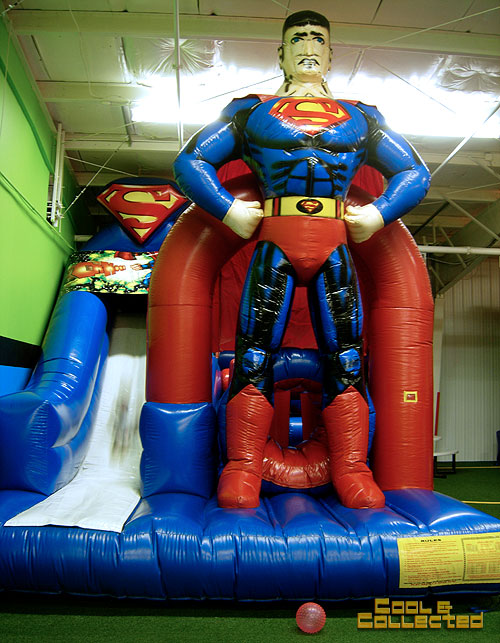 superman bounce house
