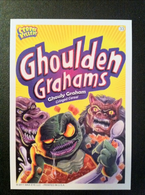 Cereal Killers trading cards by Joe Smiko