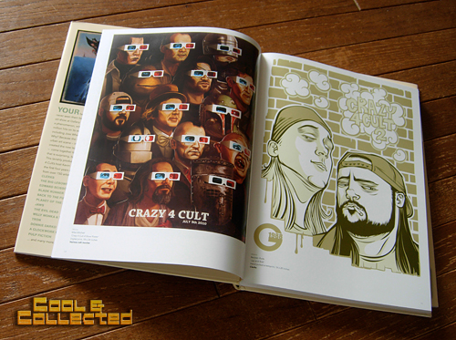 Mike Mitchell art in Crazy 4 Cult book from Gallery 88