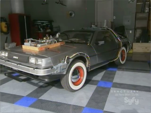 Syfy Hollywood Treasure -- Back to the Future 3 DeLorean