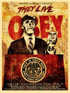 mondo obey Shepard Fairey poster