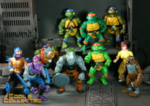 1988 Teenage Mutant Ninja Turtles TMNT complete set of figures