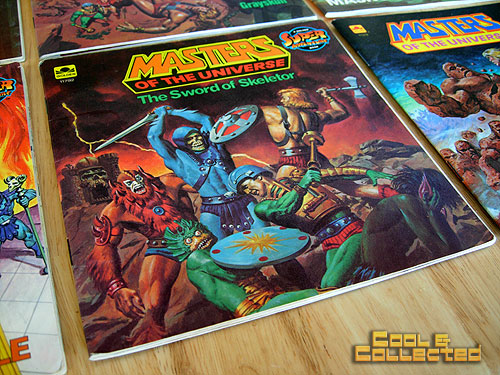 collection of heman masters of the universe children's books 