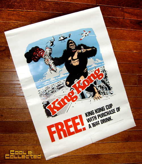 King Kong 7-11 poster