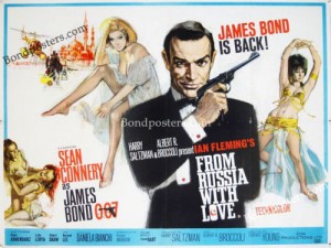 James Bond From Russia With Love UK Quad