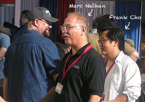 Baltimore Comicon Marc Nathan and Frank Cho