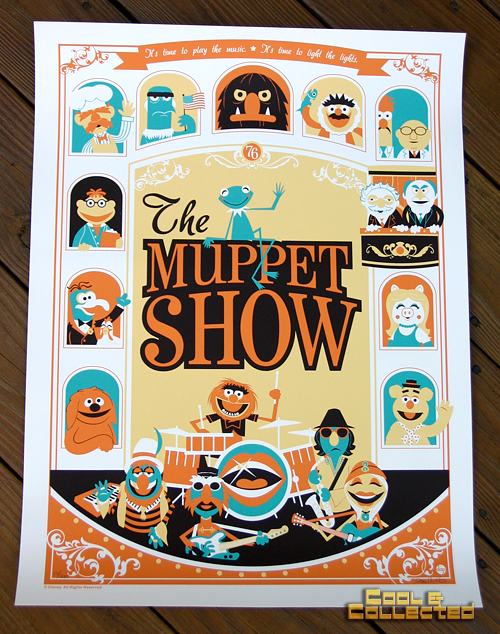dave perillo - "It's the muppet show" print - acme archives
