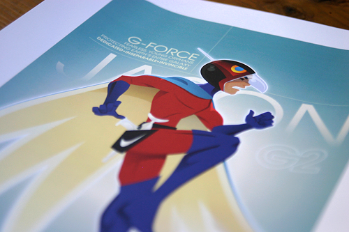 Neal McCulough - Battle of the Planets illustrations