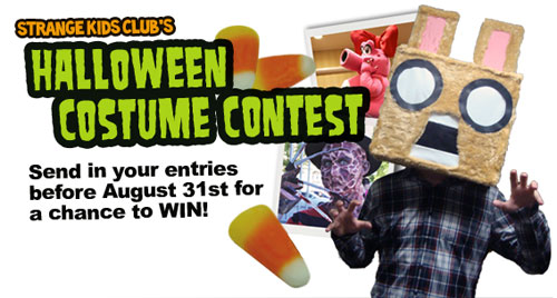 strange kids club halloween contest