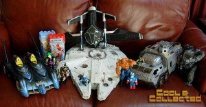 yard sale finds - Star Wars Millenium Falcon