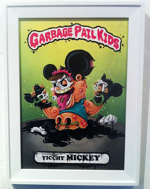 Garbage Pail Kids - Gallery 1988 - Mickey Mouse