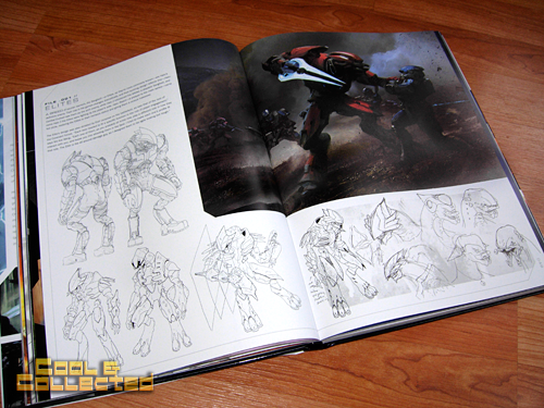 "Halo: the art of building worlds" book by Titan Books