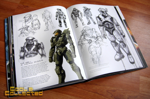"Halo: the art of building worlds" book by Titan Books