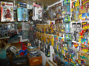 calvin's canadian cave of cool toy collection