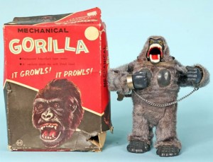 old town auctions - marx mechanical gorilla king kong