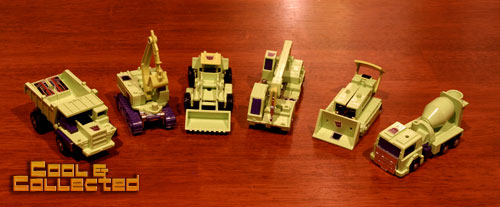 1980's transformers g1 collection