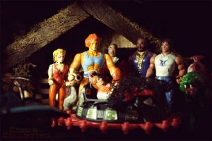 Christmas action figure nativity scene