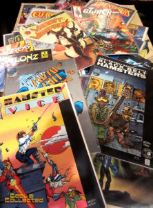 1980's independent comic book collection