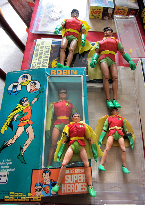 vintage mego Robin action figure collection