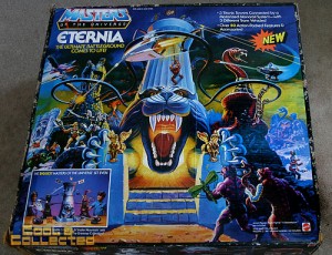 Masters of the Universe MOTU Eternia playset box
