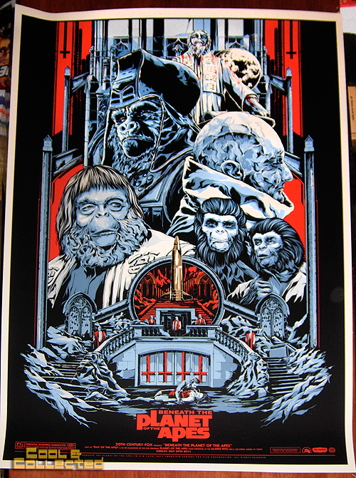 Mondo Beneath the Planet of the Apes poster by Ken Taylor