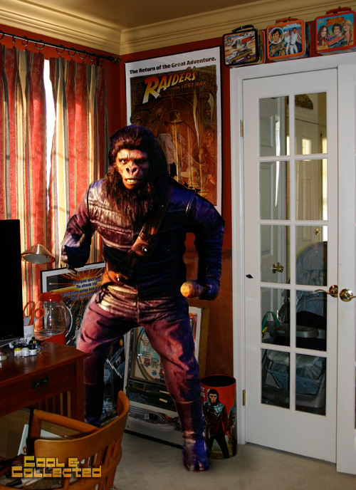 planet of the apes soldier ape prop